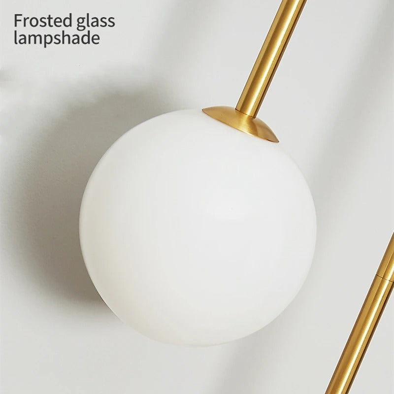 Lumiere - Modern LED Gold Glass Wall Sconce Light