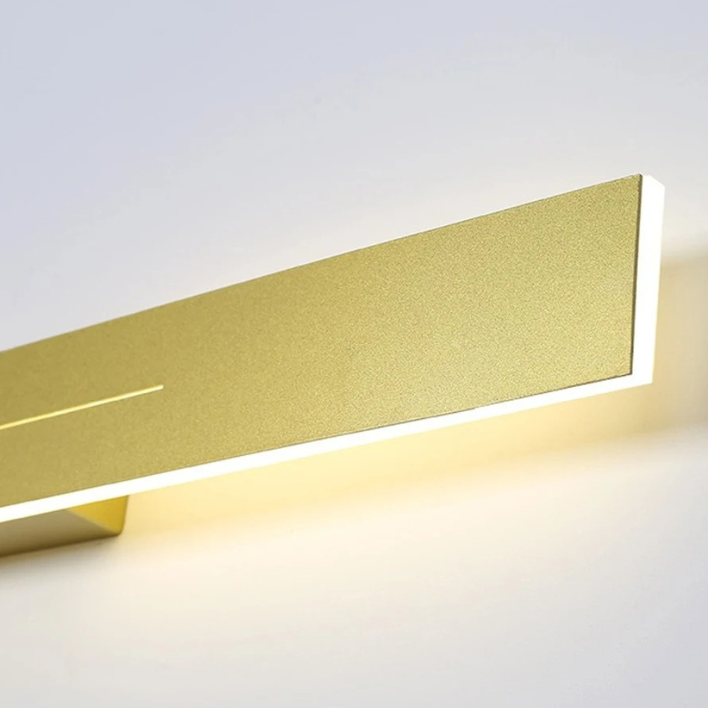 Luminaire Home - Modern LED Wall Sconce, Gold & Black Decorative Light Fixture