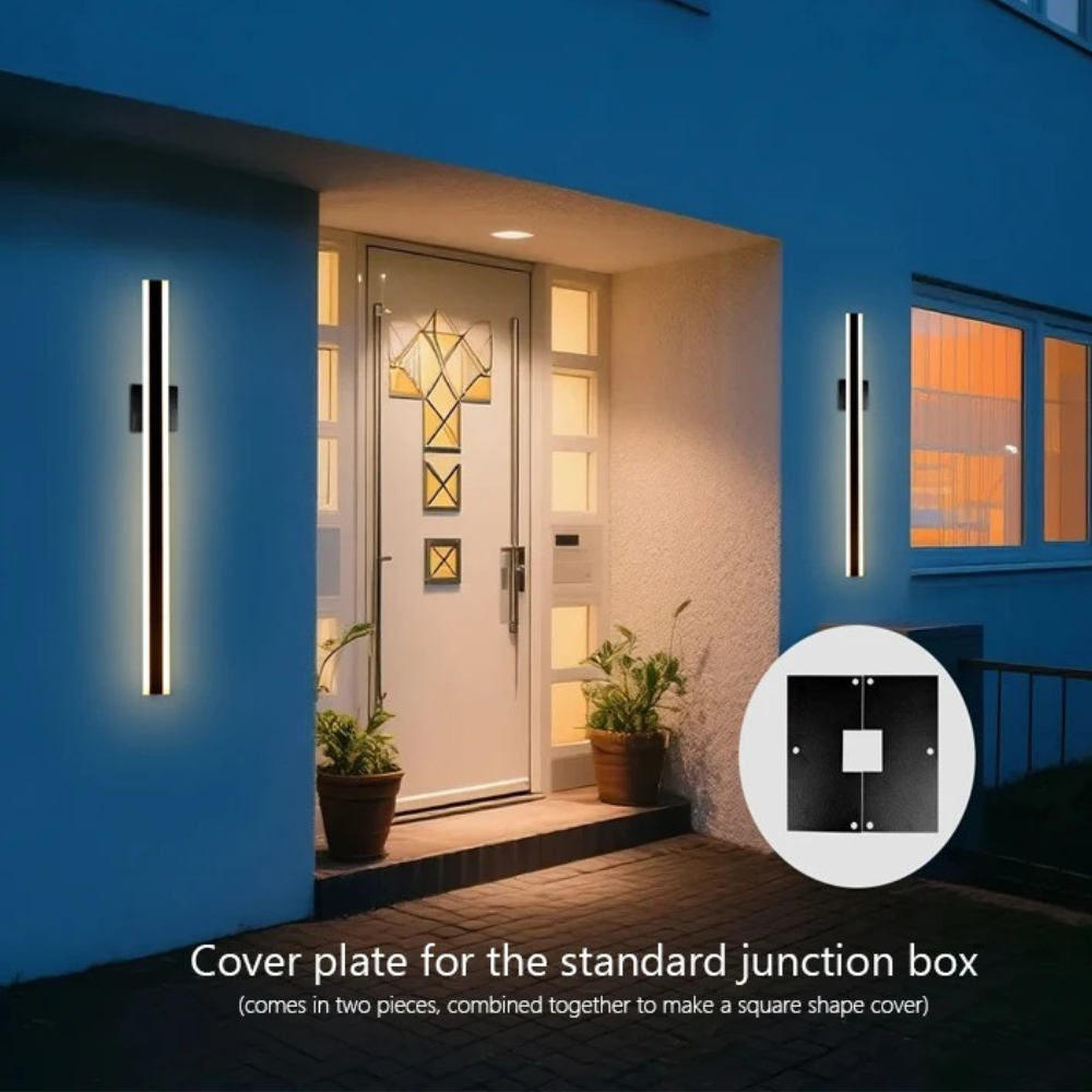 Luminos - Stainless Steel Outdoor LED Wall Light Waterproof IP65