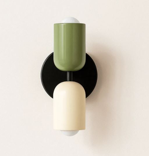 Luminos Decor Nordic Colorful Wall Lamp - Modern LED Sconce Lighting