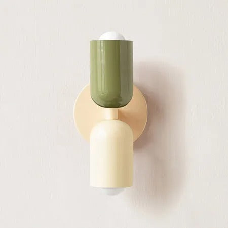 Luminos Decor Nordic Colorful Wall Lamp - Modern LED Sconce Lighting
