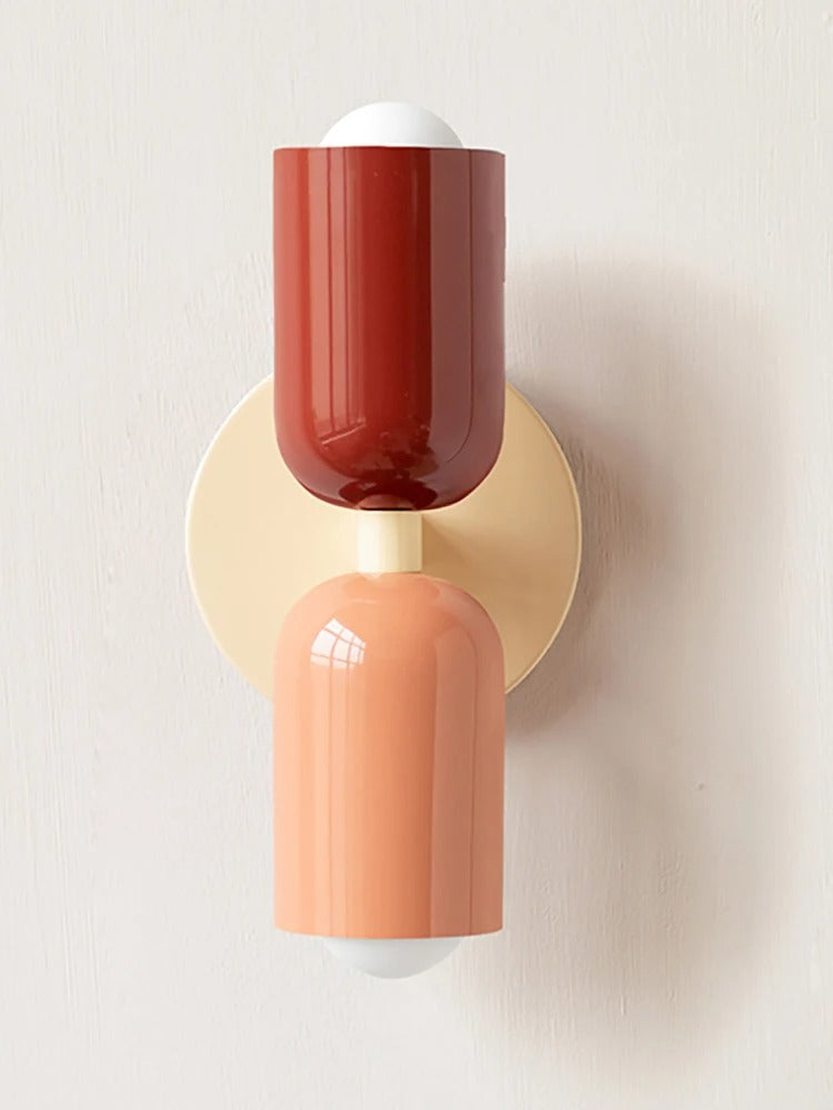 Luminos Decor Nordic Colorful Wall Lamp - Modern LED Sconce Lighting
