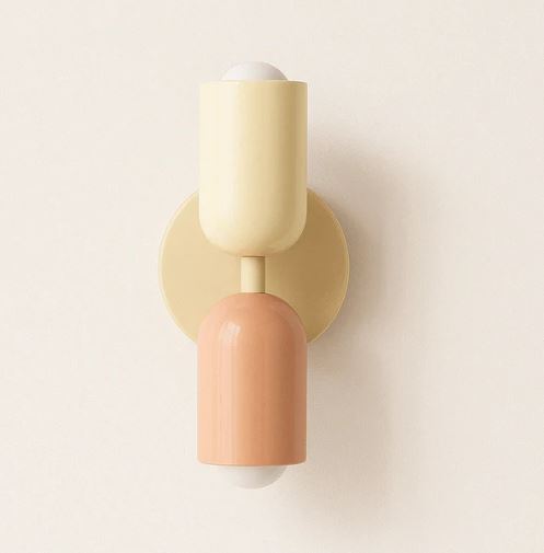 Luminos Decor Nordic Colorful Wall Lamp - Modern LED Sconce Lighting