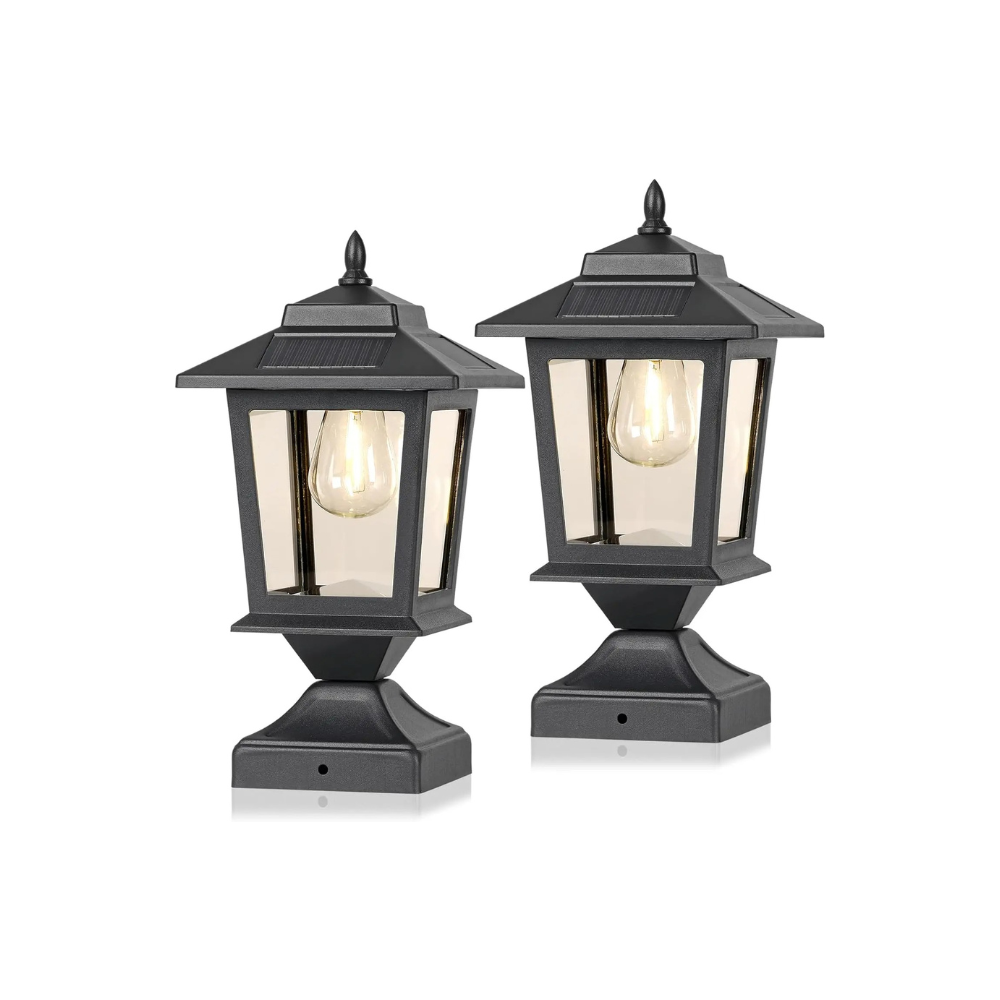 BrightGuard - Solar Lights for 4x4 Posts – Waterproof Outdoor Lamps