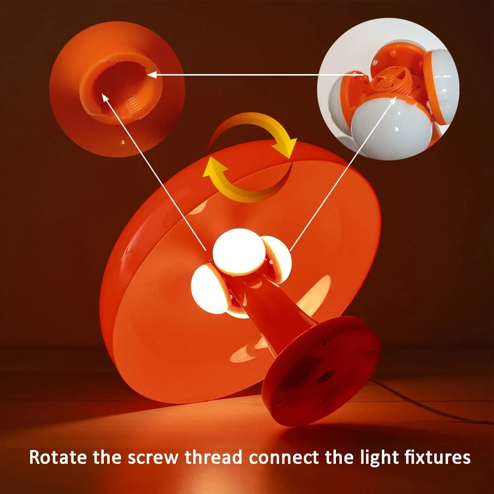 Modern Living - Rechargeable Mushroom LED Desk Lamp