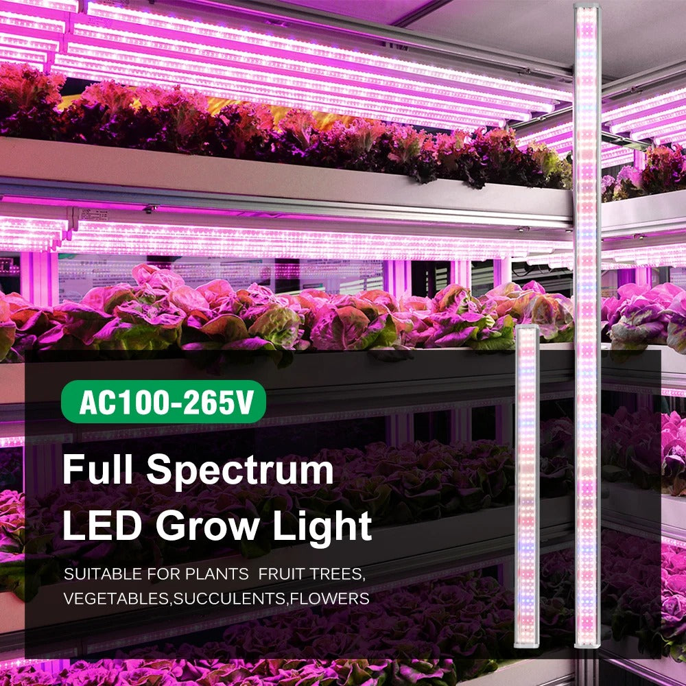 Multi-Bar LED Plant Grow Light Full Spectrum Hydroponic Indoor Grow Lamp Kit For Plants Seedling Veg Flower