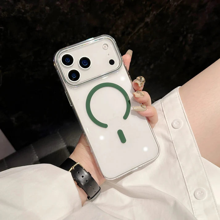 AuraClear MagSafing iPhone Case - Crystal Clear Anti-Yellowing Cover