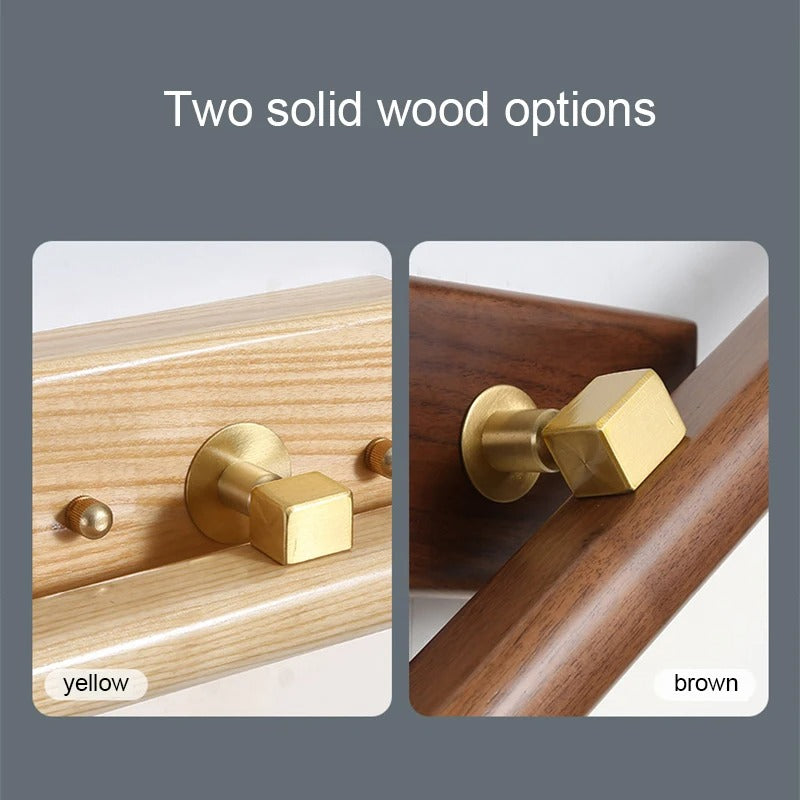 Nordic Home - Rotatable Wood LED Wall Lamp for Mirror Lighting