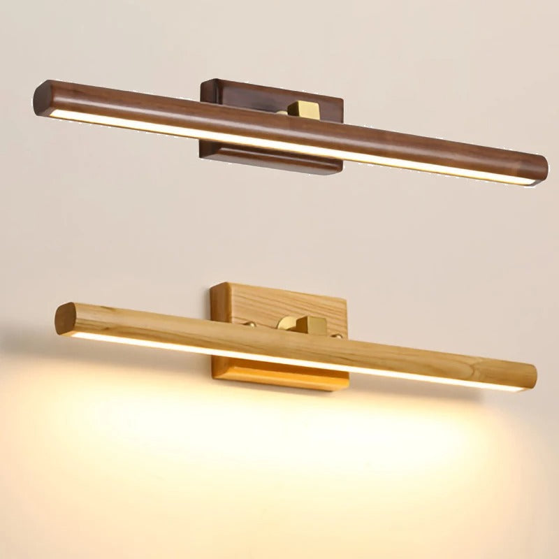 Nordic Home - Rotatable Wood LED Wall Lamp for Mirror Lighting