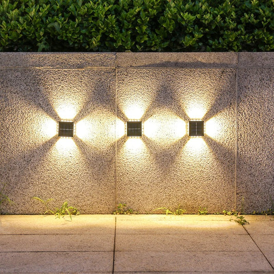 NovaBeam - 16 LEDs Solar Wall Lights Outdoor Waterproof