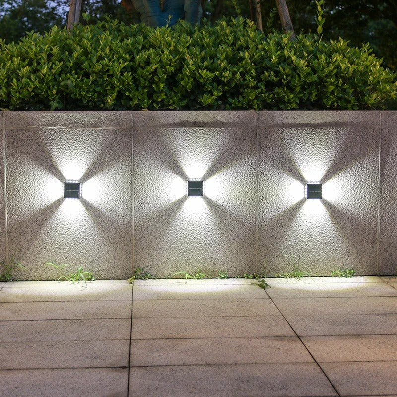 NovaBeam - 16 LEDs Solar Wall Lights Outdoor Waterproof