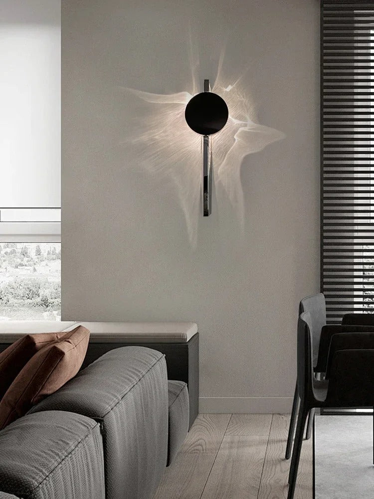 NovaDecor - Minimalist LED Wall Lamp for Bedroom & Living Room