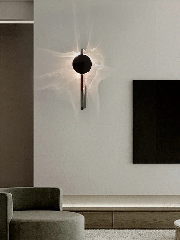 NovaDecor - Minimalist LED Wall Lamp for Bedroom & Living Room