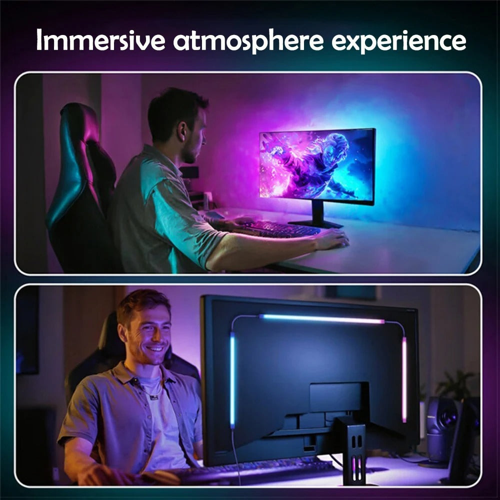 NovaGlow - RGB Gaming LED Light Strip with Screen Sync & Smart Control