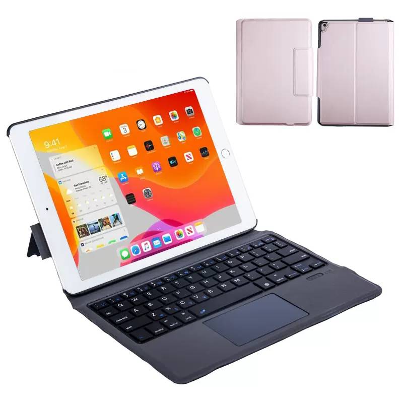 Ultra-thin Magic Control iPad Case with Bluetooth Keyboard