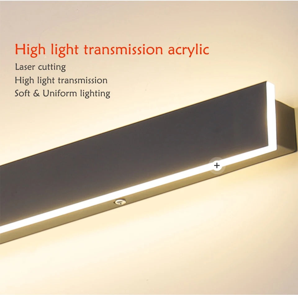 Outdoor Illumination - Aluminum LED Long Linear Wall Lamp - Waterproof