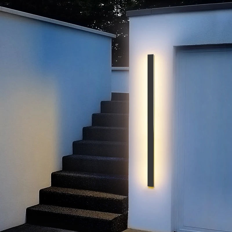 Outdoor Illumination - Aluminum LED Long Linear Wall Lamp - Waterproof