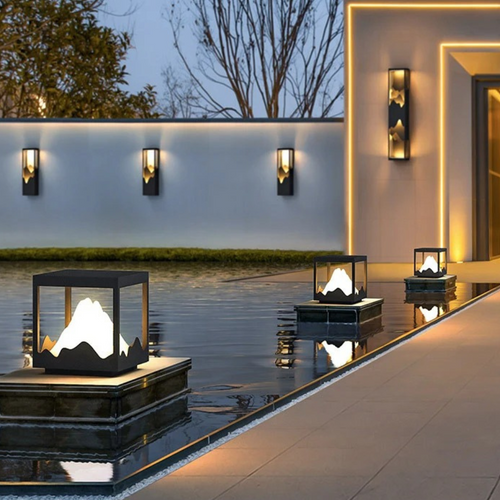 Outdoor Modern LED Wall Light, Waterproof & UpDown Lighting