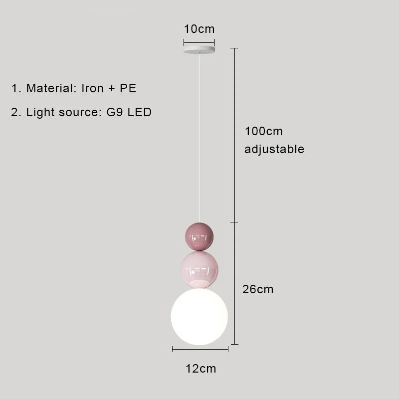 Symphony Lighting Cream Style LED Hanging Light for Home Interiors