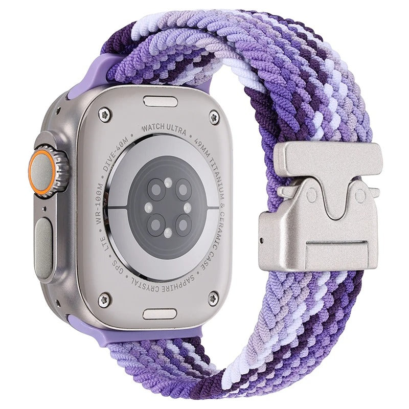 AdventureWeave - Parachute Braided Nylon Strap for Apple Watch Ultra & Series 6-11, SE
