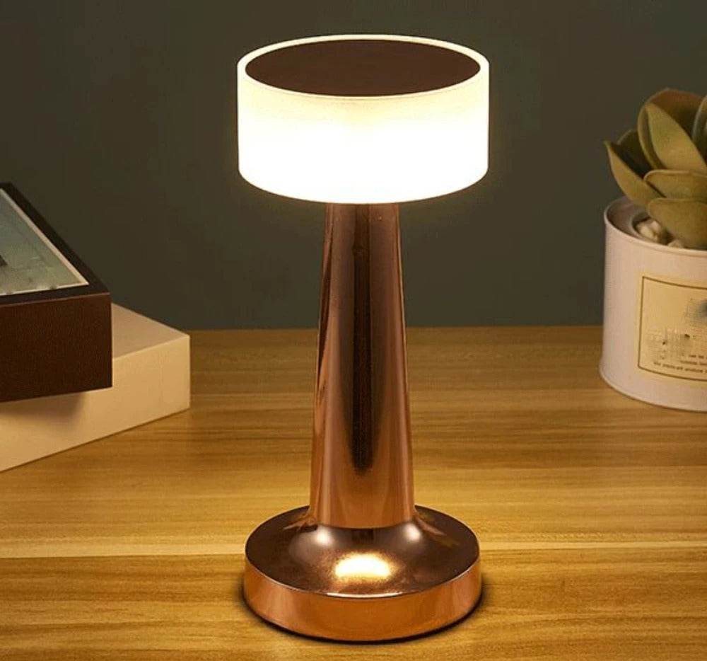 Luminova - Wireless LED Table Lamp with Touch Sensor, Dimmable & Rechargeable
