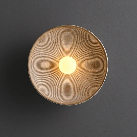 Saga Decor - Nordic Wabi-Sabi LED Wall Lamp - Minimalist Designer Style