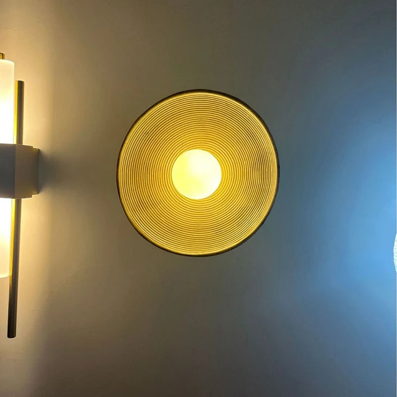 Saga Decor - Nordic Wabi-Sabi LED Wall Lamp - Minimalist Designer Style