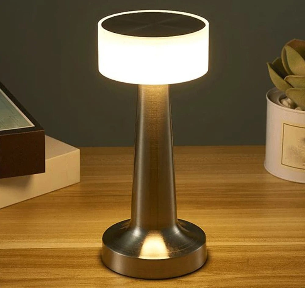 Luminova - Wireless LED Table Lamp with Touch Sensor, Dimmable & Rechargeable