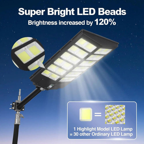 SkyVault  - 5000W Solar Street Lights Outdoor Waterproof