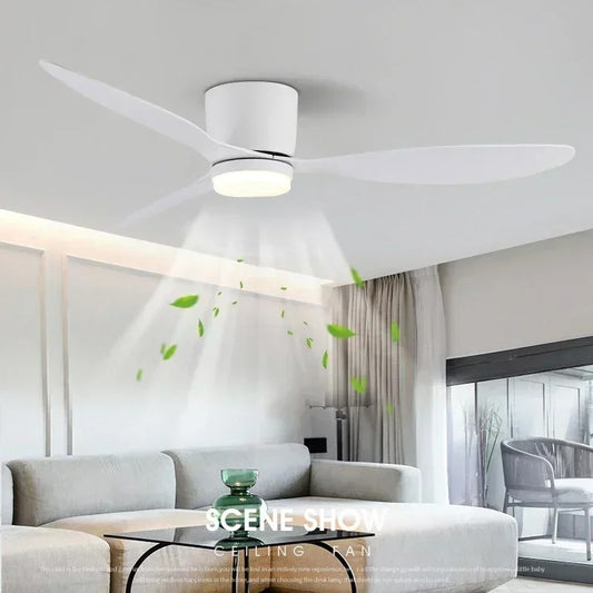 SleekBreeze - LED Ceiling Fan Light with Nordic Minimalist Design