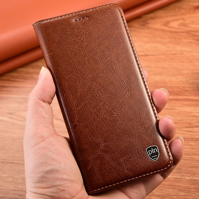 Sleek & Secure - Premium Leather iPhone Wallet Case for iPhone