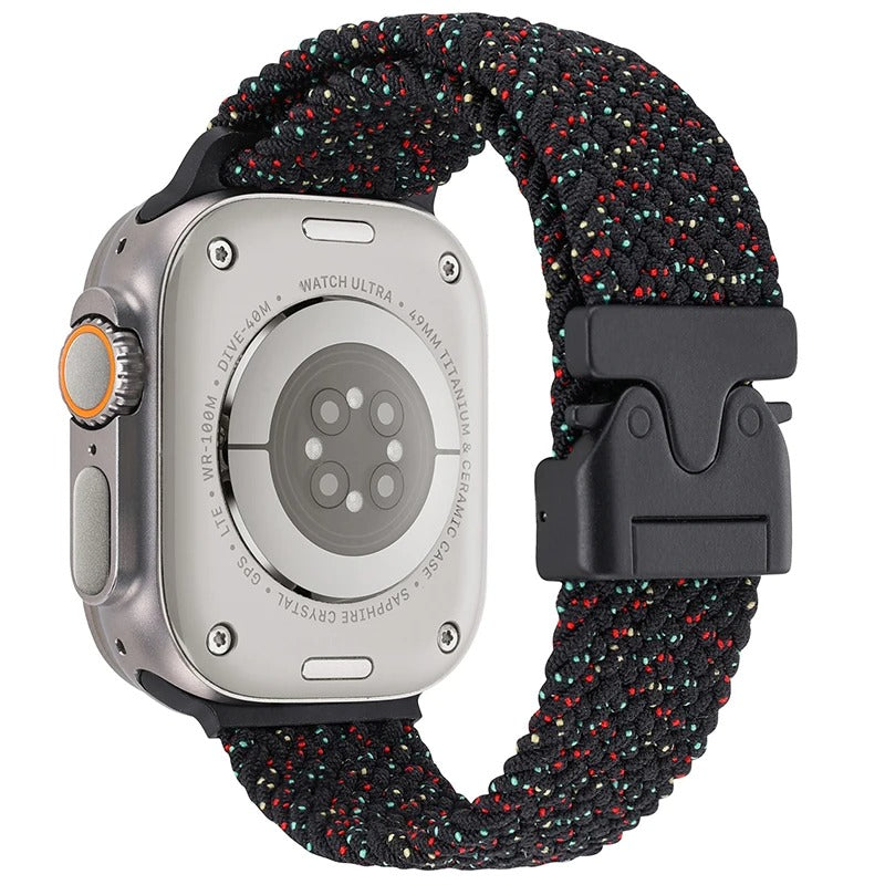 AdventureWeave - Parachute Braided Nylon Strap for Apple Watch Ultra & Series 6-11, SE