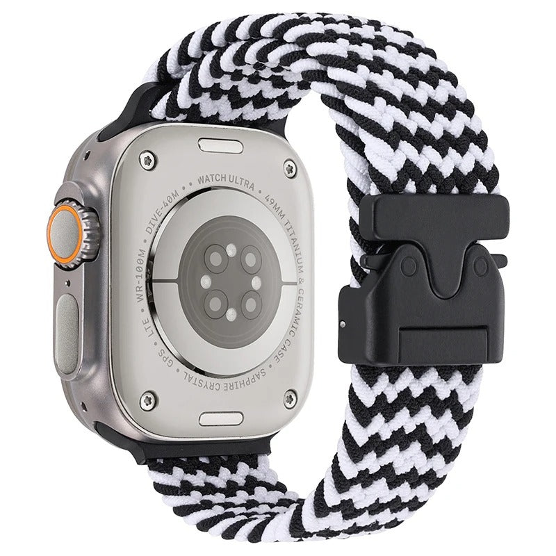 AdventureWeave - Parachute Braided Nylon Strap for Apple Watch Ultra & Series 6-11, SE