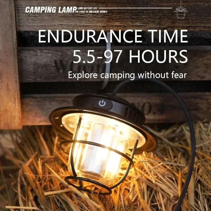 WanderGlow - Camping Lantern Lights Rechargeable & Waterproof