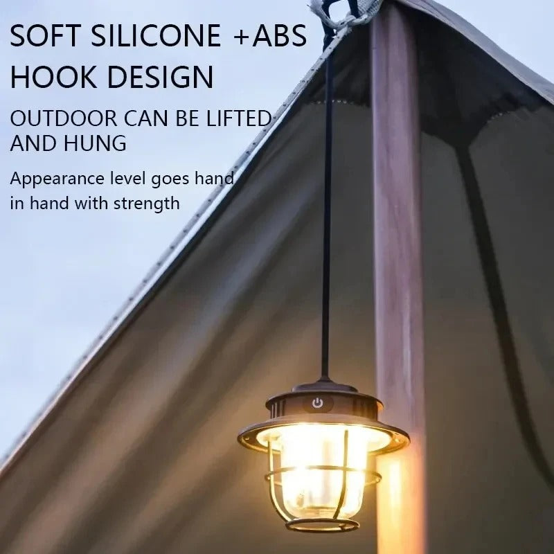 WanderGlow - Camping Lantern Lights Rechargeable & Waterproof