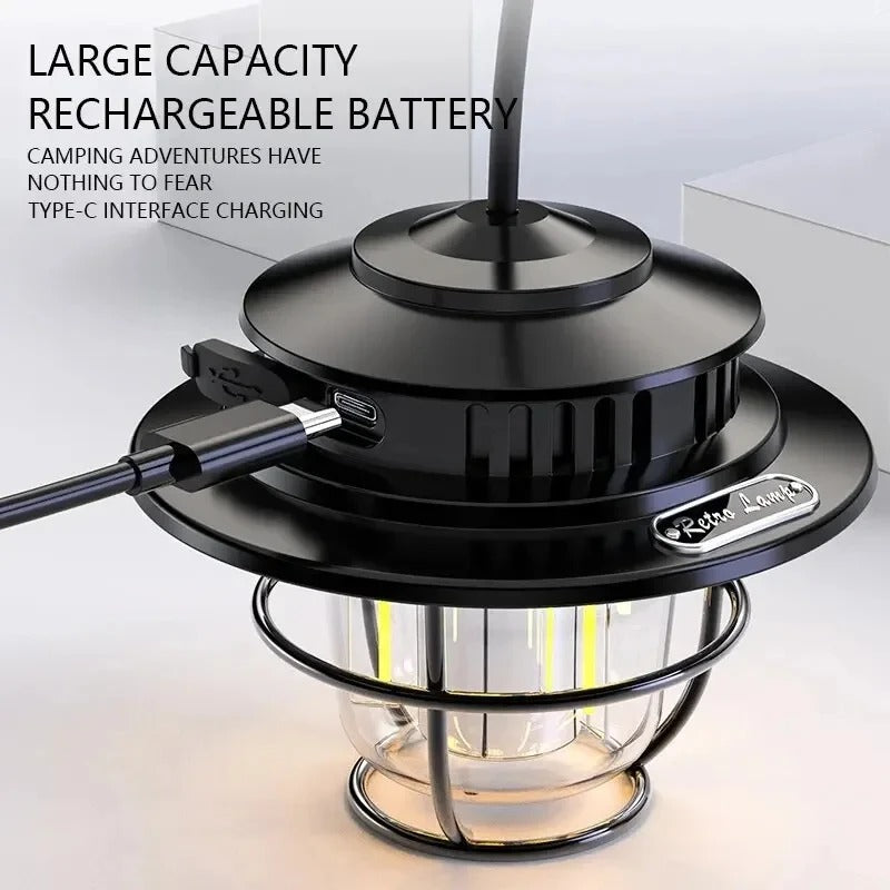 WanderGlow - Camping Lantern Lights Rechargeable & Waterproof