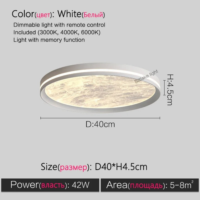 AuraGlow Colorful Cloud LED Ceiling Light – Modern Eye-Care Lamp