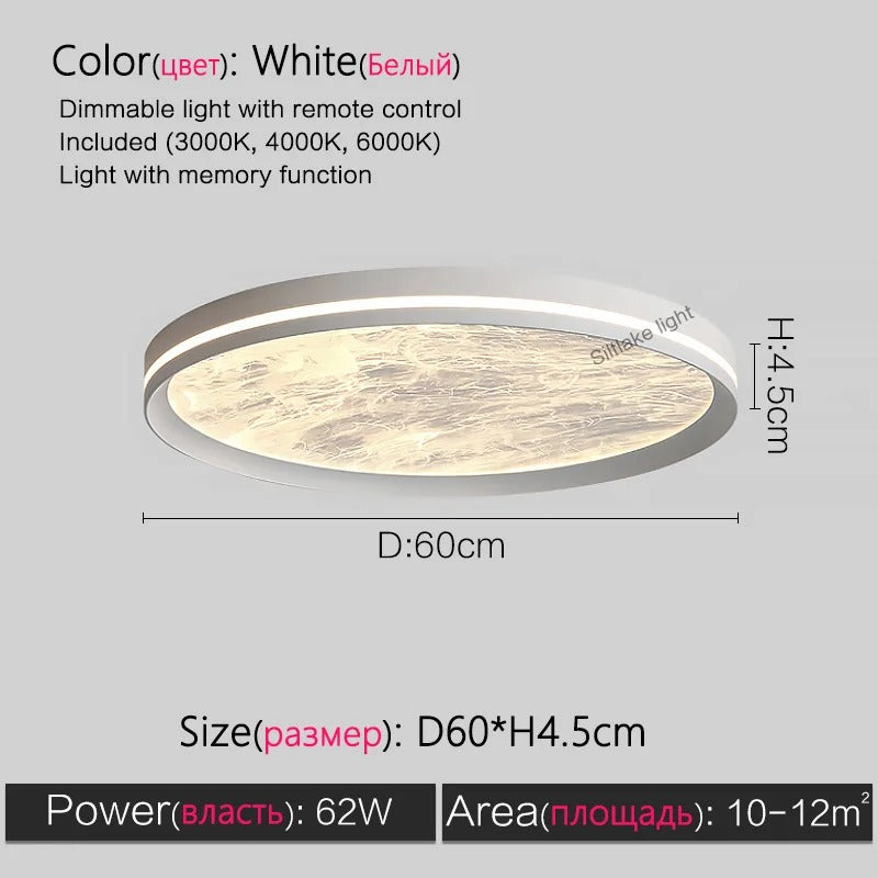 AuraGlow Colorful Cloud LED Ceiling Light – Modern Eye-Care Lamp