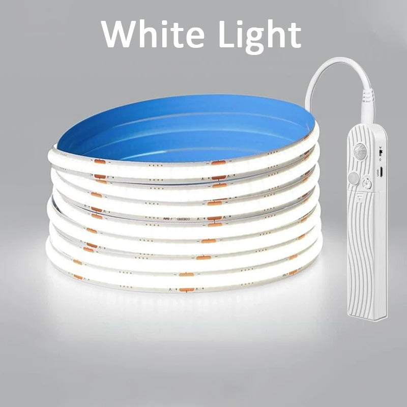 SolaBrite Battery-Powered Motion Sensor LED Strip Light