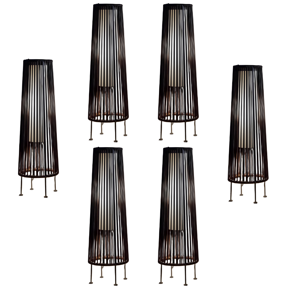 Modern Outdoor Solar Floor Lamp - Waterproof LED Design