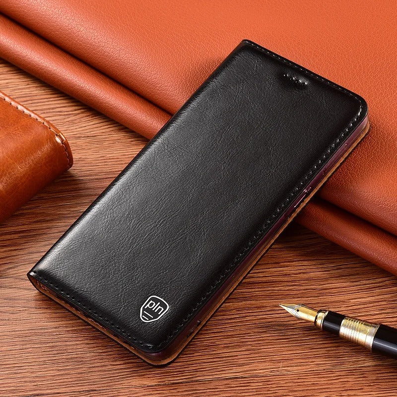 Sleek & Secure - Premium Leather iPhone Wallet Case for iPhone
