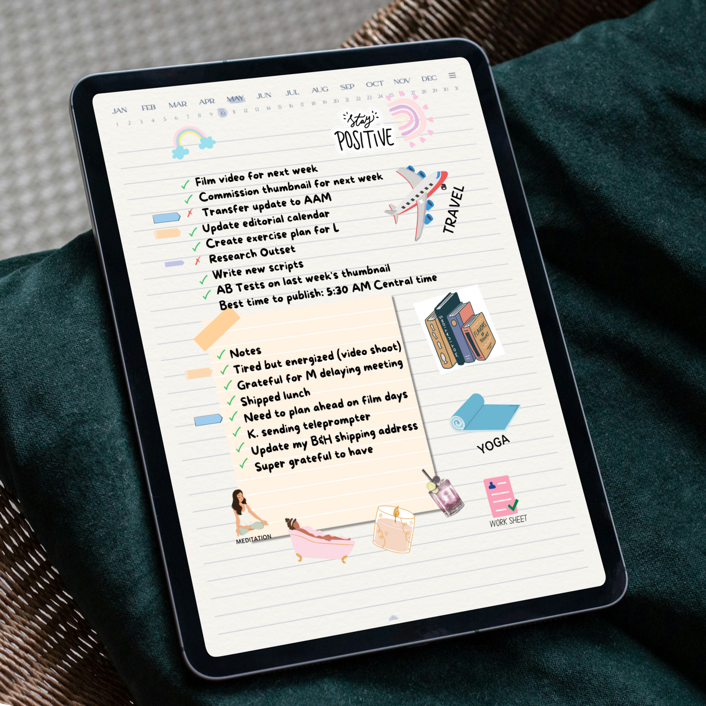 Premium Digital Bullet Journal