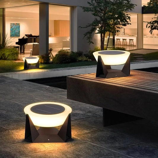 Outdoor LED Solar Lights With Remote Control