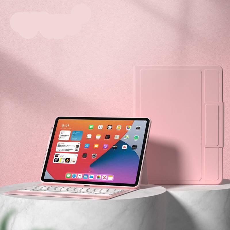 Ultra-thin Magic Control iPad Case with Bluetooth Keyboard