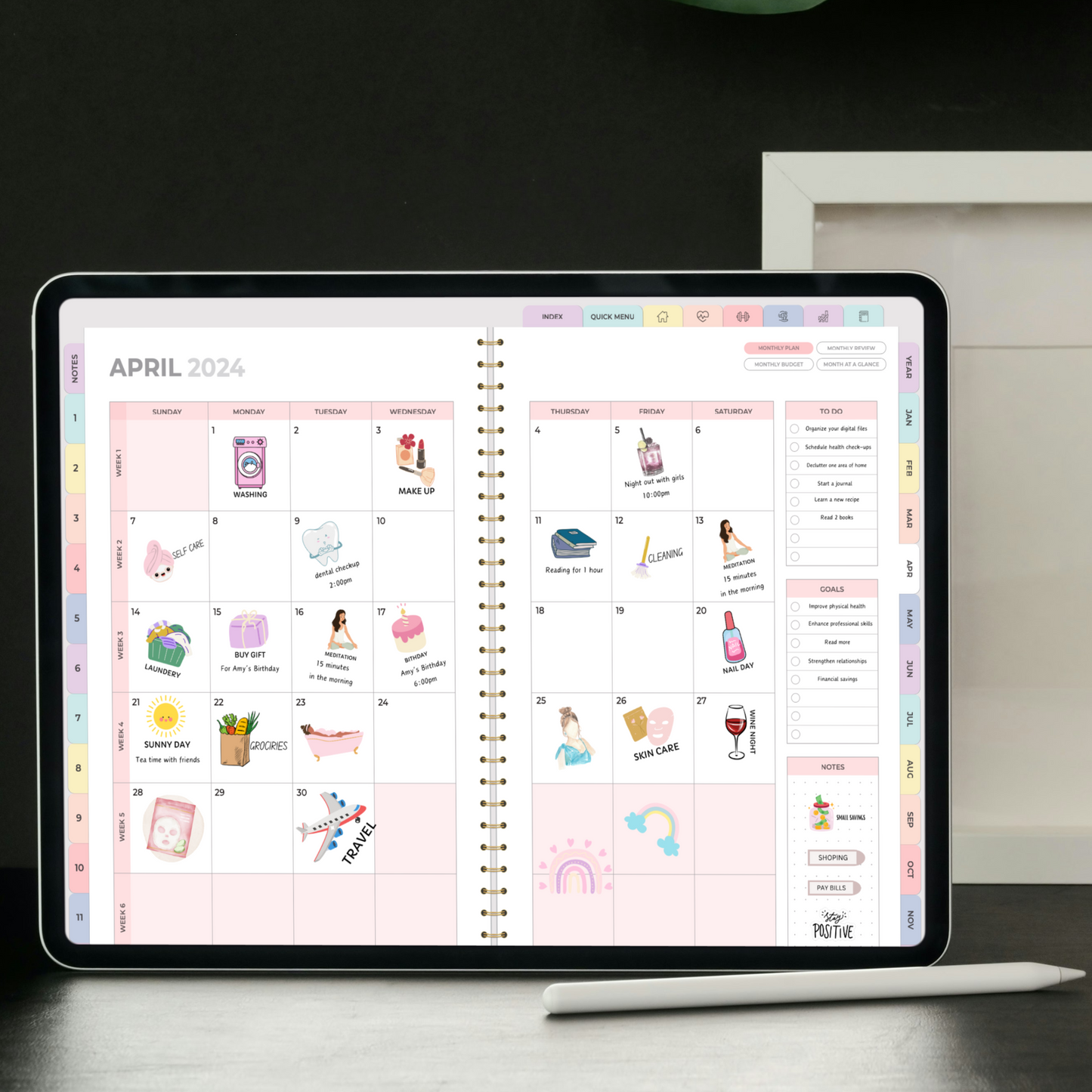 Premium Ultimate Digital Planner (All-in-One)