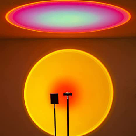 Modern Sunset Projector Floor Lamp (63 Inch)