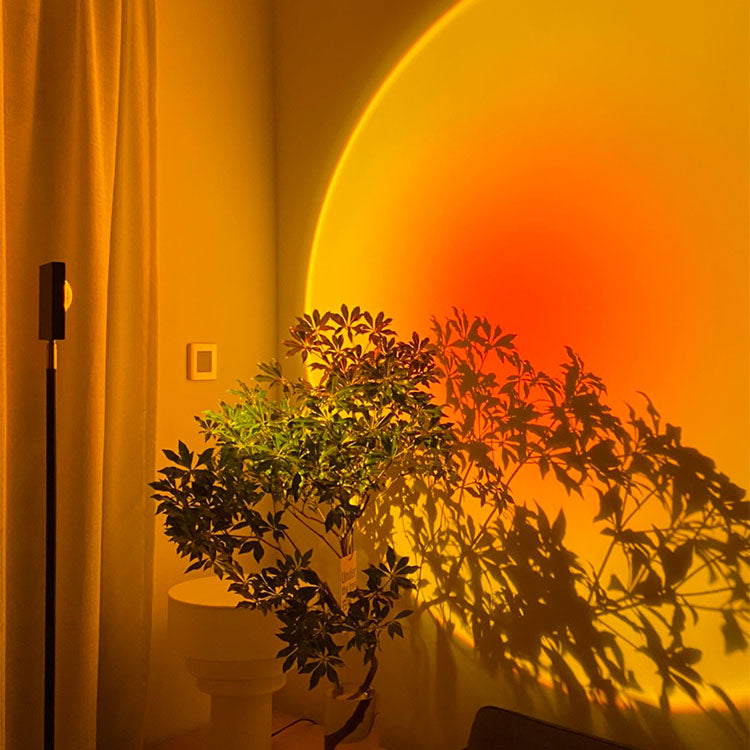 Modern Sunset Projector Floor Lamp (63 Inch)