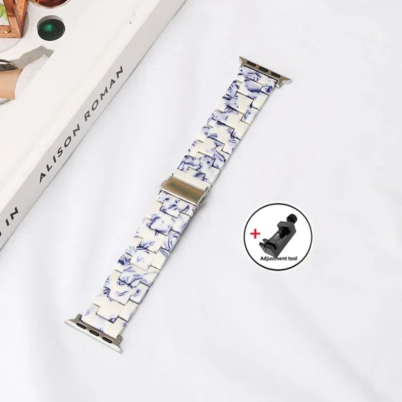 LuxBand - Luxury Resin Strap for Apple Watch Ultra & Series 3–9
