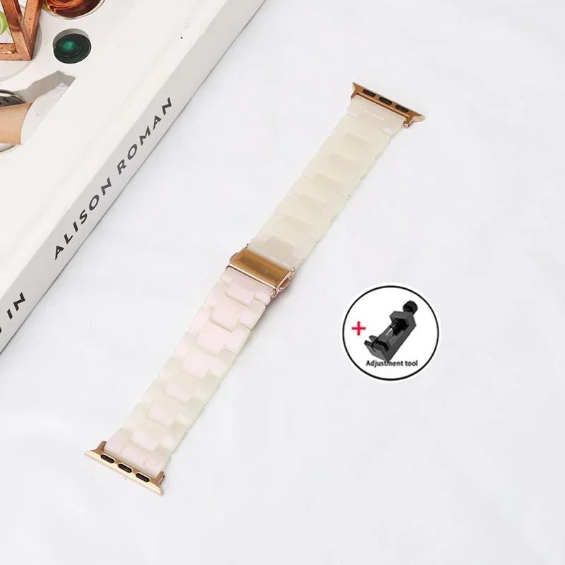 LuxBand - Luxury Resin Strap for Apple Watch Ultra & Series 3–9