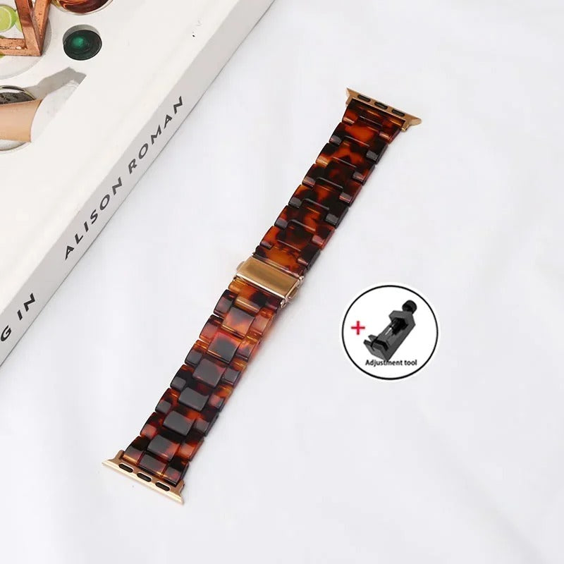 LuxBand - Luxury Resin Strap for Apple Watch Ultra & Series 3–9